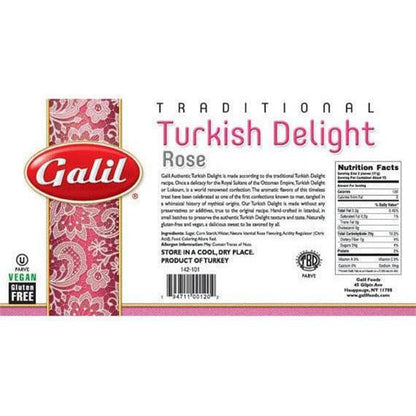 Rose Turkish Delight, Galil