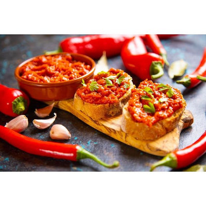 Mild Ajvar | Pepper & Eggplant Bruschetta | 19 oz | Galil - ShopGalil
