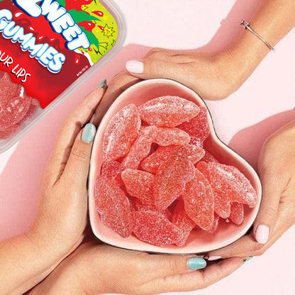 Bulk Sour Gummy Lips, Zweet