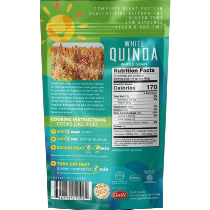 White Whole Grain Quinoa, Galil