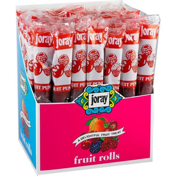 Fruit Punch Fruit Rolls | Real Fruit | .75 oz | Joray - ShopGalil