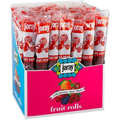Fruit Punch Fruit Rolls | Real Fruit | .75 oz | Joray - ShopGalil