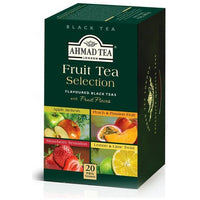 Fruit Selection - Black Tea | 5 x 4' Tea Bags | Ahmad Tea - ShopGalil