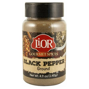 Ground Black Pepper | 4.9 oz | LiOR