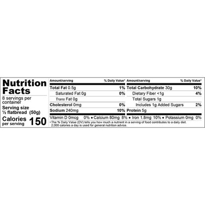 Lavash Wrap Bread | White | 16 oz | Galil - ShopGalil