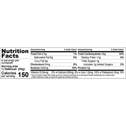 Lavash Wrap Bread | Whole Wheat | 16 oz | Galil - ShopGalil