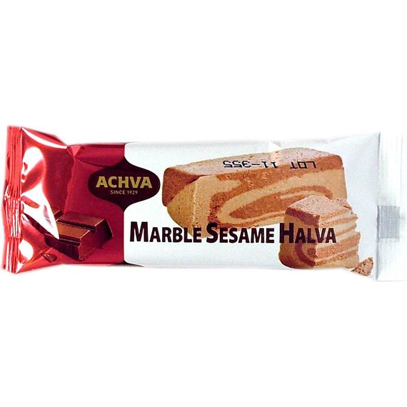 Marble Halva Bar | Achva | 1.76 oz - ShopGalil