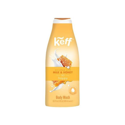 Milk & Honey Body Wash | 16 oz | Keff - ShopGalil