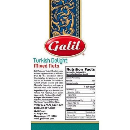 Mixed Nuts Turkish Delight | 3.5 oz | Galil - ShopGalil