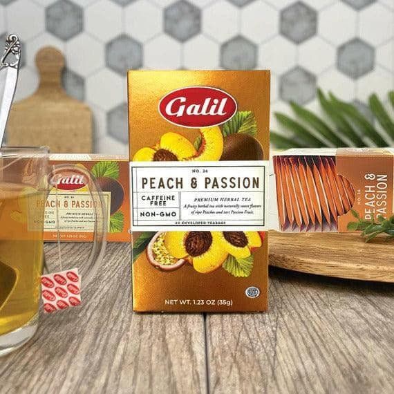 Peach & Passion Tea| 1.23 oz | Galil - ShopGalil