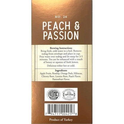 Peach & Passion Tea| 1.23 oz | Galil - ShopGalil