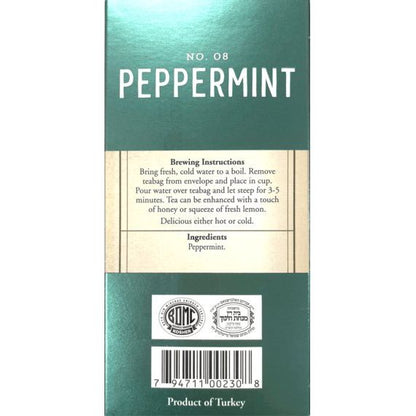 Peppermint Herbal Tea | 20' Tea Bags | 1.41 oz | Galil - ShopGalil