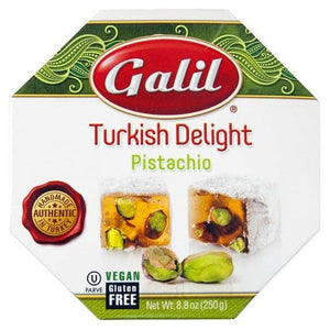 Pistachio Turkish Delight | Octagon | 8.8 oz | Galil