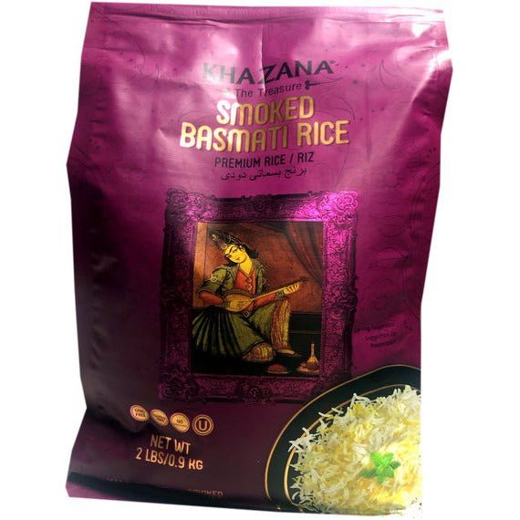 Premium Smoked Basmati Rice, Khazana