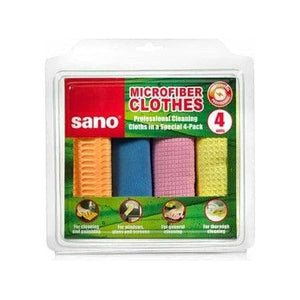 Professional Microfiber Cloth Multipack | 4 PK | sano