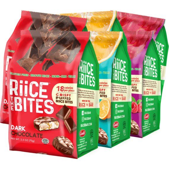 Puffed Rice Bites | Try them all! | 3 Flavors | RiiCE the Bites - ShopGalil