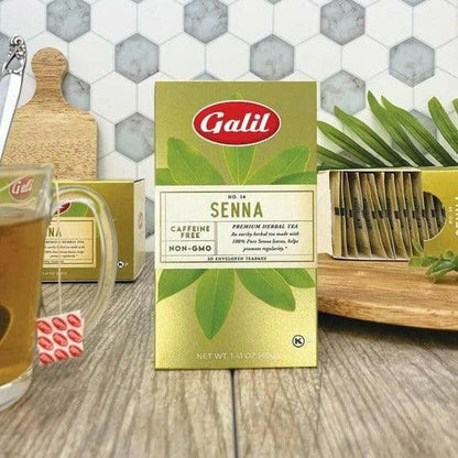 Senna Herbal Tea | 20' Tea Bags | 1.41 oz | Galil - ShopGalil
