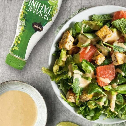 Sesame Butter Squeeze Bottle | 12 oz | Achva Tahini - ShopGalil