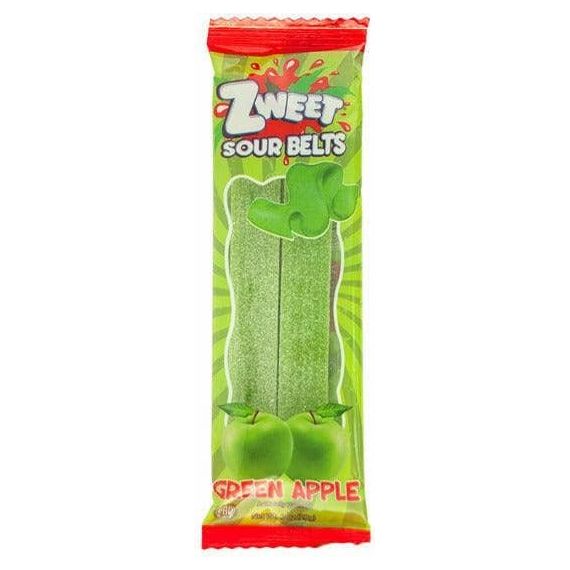 Sour Apple Belts | Zweet | 0.7 oz - ShopGalil