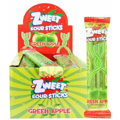 Sour Apple Sticks | Zweet | 0.7 oz - ShopGalil