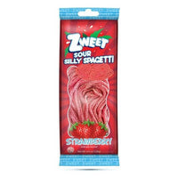 Sour Strawberry Silly Spagetti | Go-Pack | Zweet | 4.5 oz - ShopGalil
