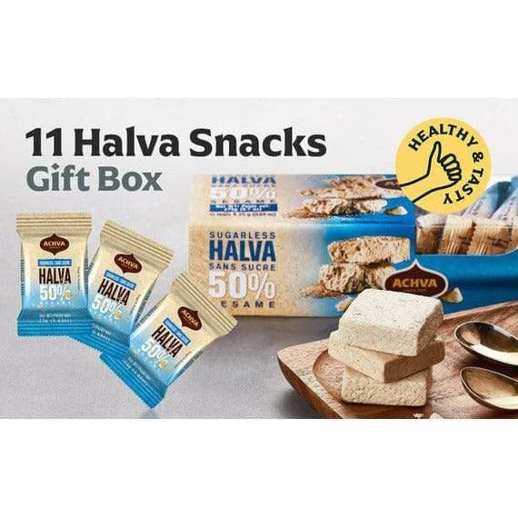 Sugar-Free Halva Snack Gift Box | Achva | 9.7 oz - ShopGalil