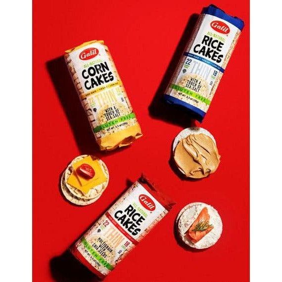 Thin Rice Cakes | Round | No Salt | 3.5 oz | Galil - ShopGalil