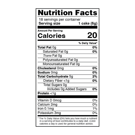 Thin Rice Cakes | Round | No Salt | 3.5 oz | Galil - ShopGalil