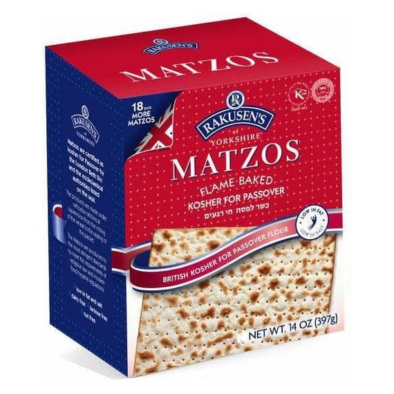 Traditional Matzos | 14 oz | Rakusen – OurBasket