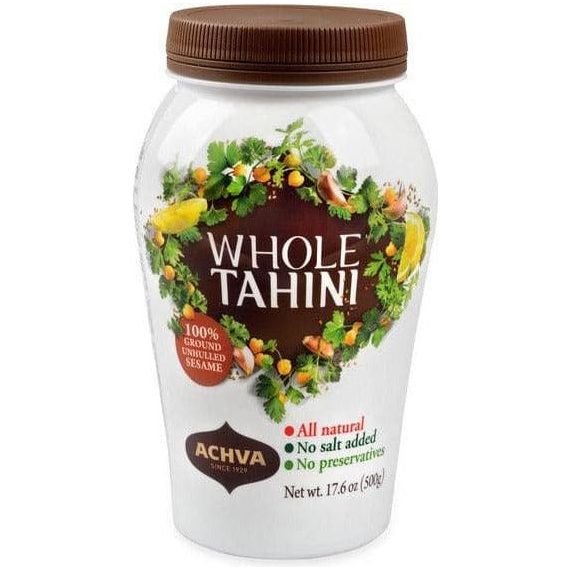 Whole Sesame Butter (Unhulled), Achva Tahini
