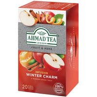 Winter Charm Infusion Fruit Tea - Herbal | 20' Tea Bags | Ahmad Tea - ShopGalil