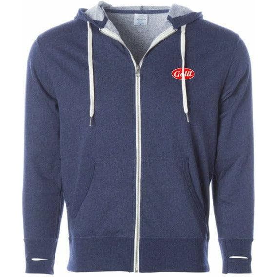 Zip Up Hoodie | Blue | Cotton | Galil - ShopGalil
